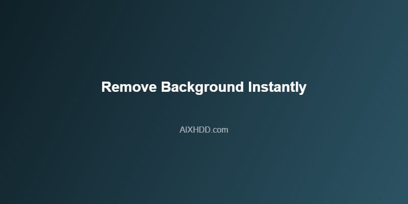 AI Background Remover