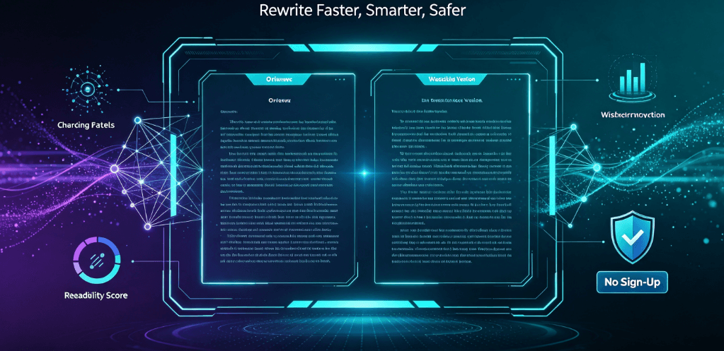 You are currently viewing Free AI Rewriter & Paraphrasing Tools in 2026: 7 Tested (No Sign-Up)