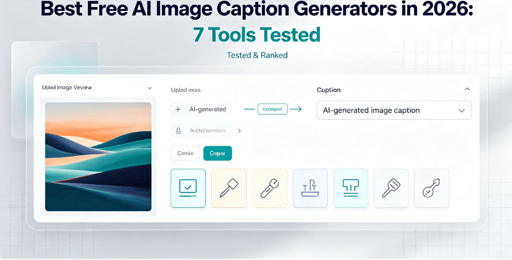 You are currently viewing Best Free AI Image Caption Generators in 2026: 7 Tools Tested