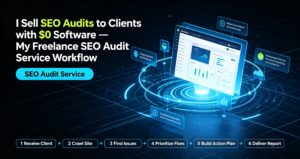 Read more about the article I Sell SEO Audits to Clients with $0 Software — My Freelance SEO Audit Service Workflow