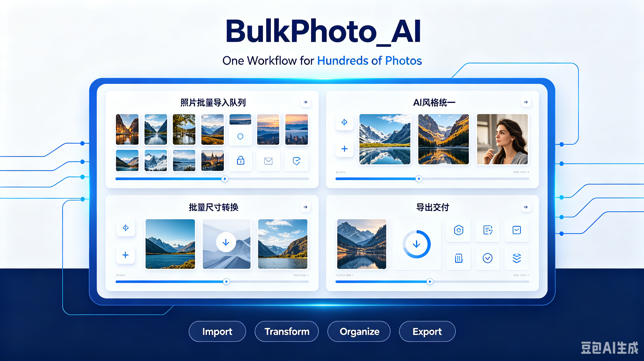 BulkPhoto AI — AI batch image background remover