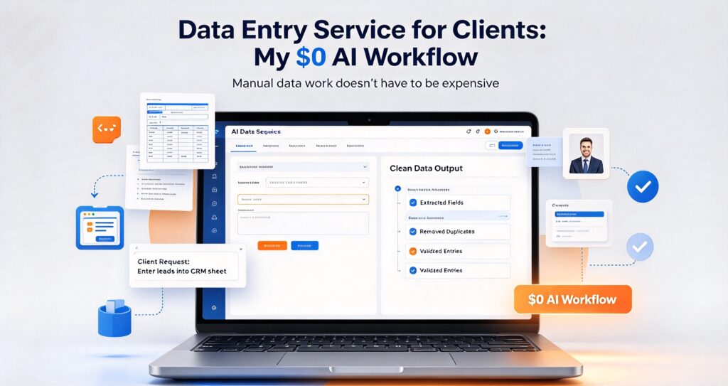 Data Entry Service for Clients: My $0 AI Workflow