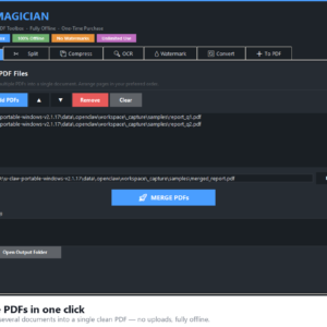 PDF Magician — Offline PDF Toolbox