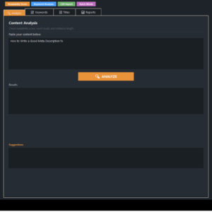 SEO Batch Optimizer — Local Content Analyzer