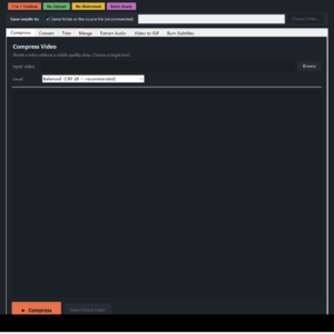 VideoForge — Offline Video Compressor & Converter (No Subscription)